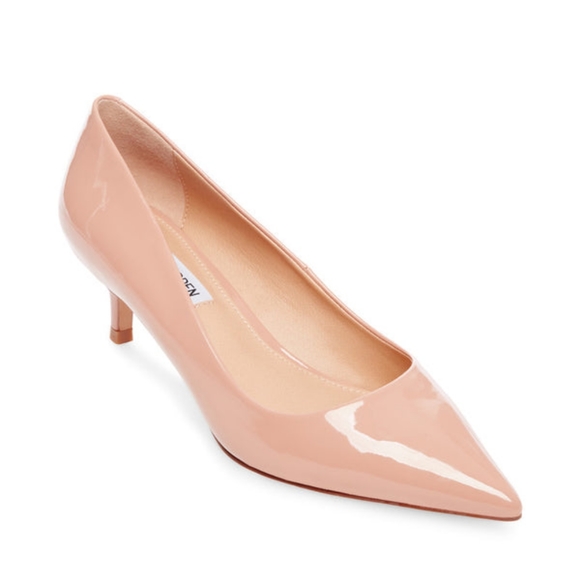 Steve Madden Sabrinah Blush Patent Heels